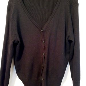 Black Sweater, 3X,